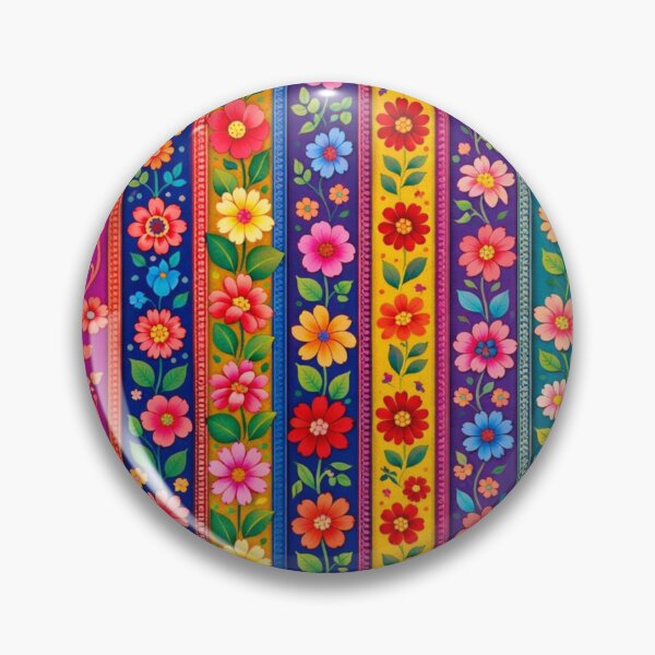 Item preview, Floral stripes full of vibrancy designed and sold by Sigtrix.