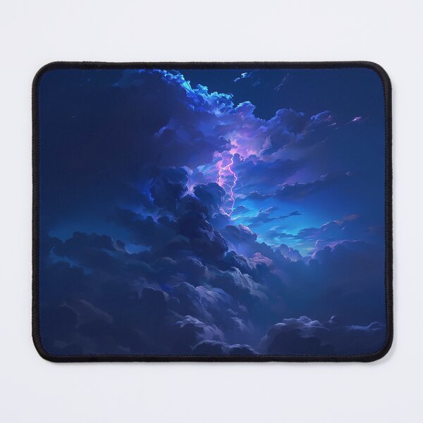 Item preview, Violent Thunderstorm Sky With Flashing Lightning designed and sold by Christian Weiss.