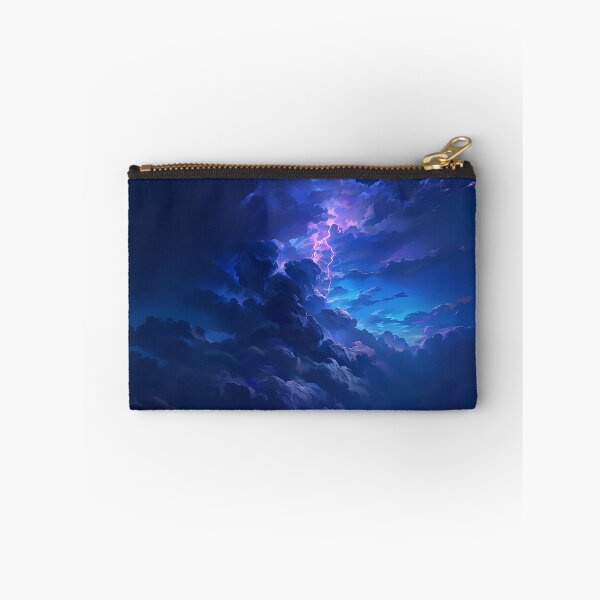 Item preview, Violent Thunderstorm Sky With Flashing Lightning designed and sold by Christian Weiss.