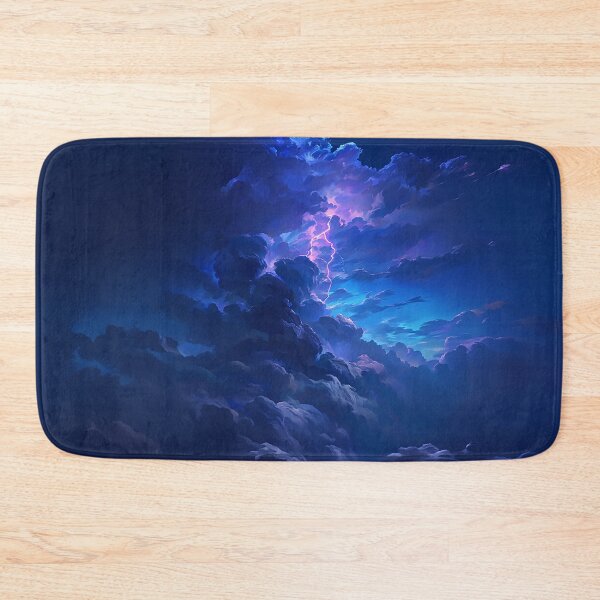 Item preview, Violent Thunderstorm Sky With Flashing Lightning designed and sold by Christian Weiss.