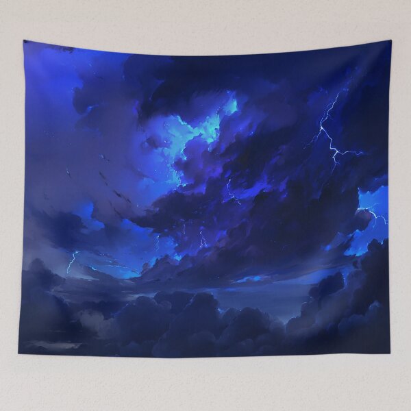 Item preview, Dramatic Night Storm With Electric Sky designed and sold by Christian Weiss.