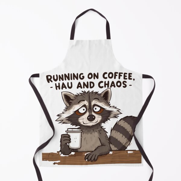 Item preview, Chaotic Caffeine Raccoon designed and sold by RizziesDesign.