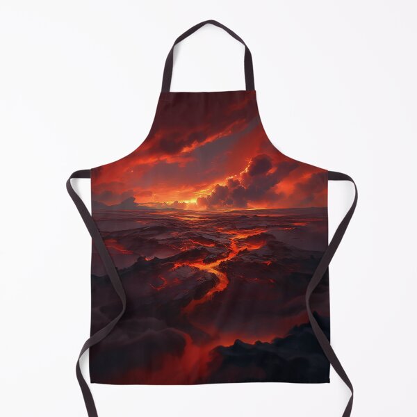 Item preview, Rivers Of Lava Across Volcanic Plains designed and sold by Christian Weiss.