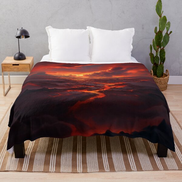 Item preview, Rivers Of Lava Across Volcanic Plains designed and sold by Christian Weiss.