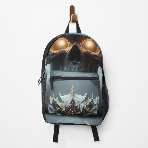 Item preview, Crowned Demon King Skull | Dark Fantasy Horned Beast designed and sold by MouradStudio.