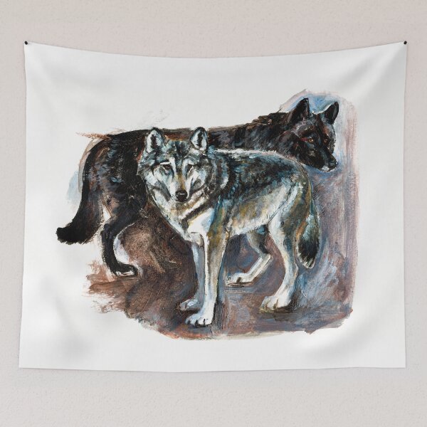 Item preview, Totem Timber Northern Wolves designed and sold by belettelepink.