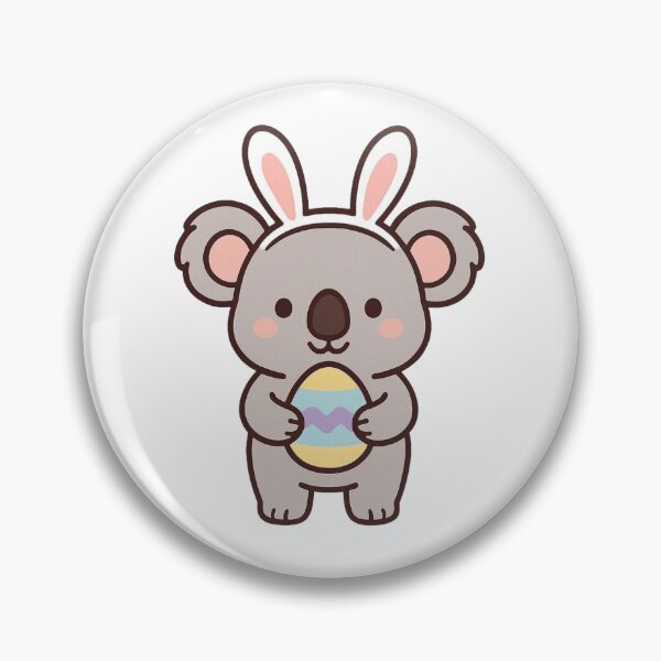 Item preview, Cute Koala Wearing Bunny Ears – Funny Easter Animal Character designed and sold by Confuzz1ed.