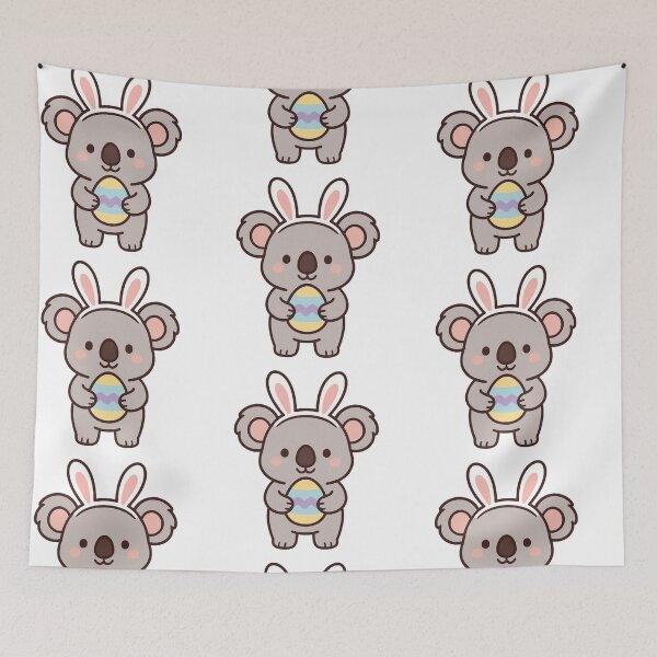 Item preview, Cute Koala Wearing Bunny Ears – Funny Easter Animal Character designed and sold by Confuzz1ed.