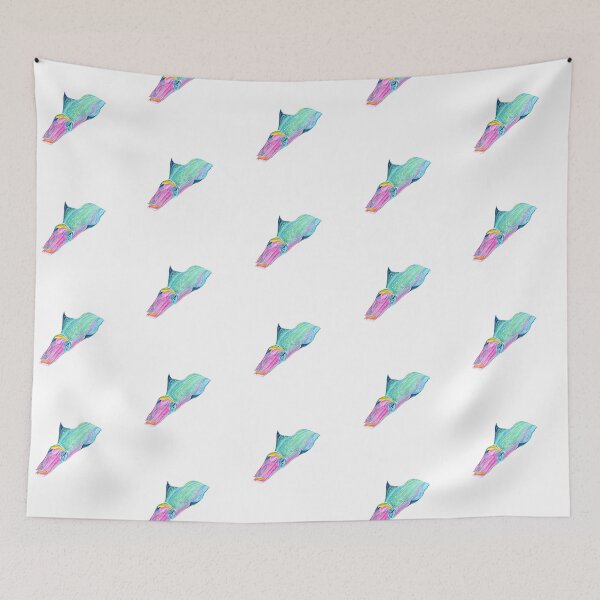 Item preview, Caribbean Reef Squid Watercolor designed and sold by Sonoran Glimmer.