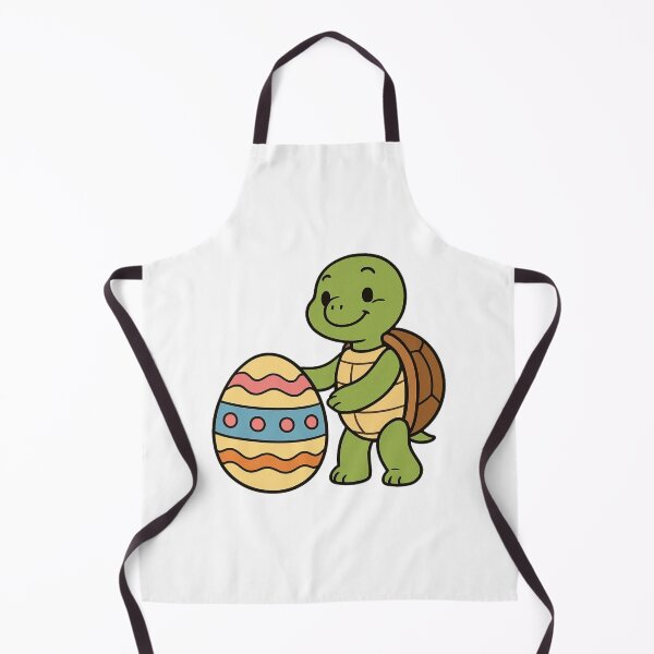 Item preview, Happy Turtle Rolling Easter Egg – Cute Spring Animal Character designed and sold by Confuzz1ed.