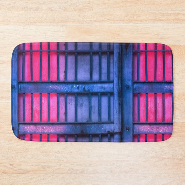 Item preview, Pink Blue Neon Jail Bars designed and sold by bubblegoth.