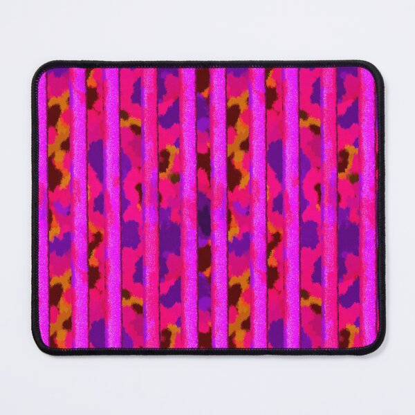 Item preview, Neon Pink Purple Glitter Stripes designed and sold by bubblegoth.