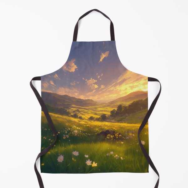 Item preview, Sunlit Flower Meadow Beneath Dramatic Sky designed and sold by Christian Weiss.