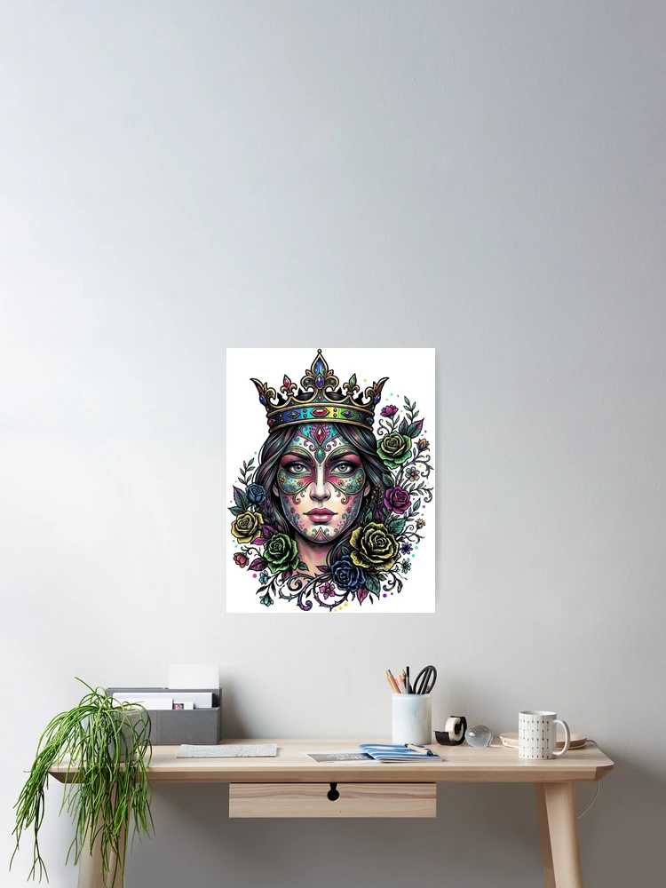 Thumbnail 2 of 3, Poster, Fancy Mask designed and sold by PP&RAINBOW SHOP.