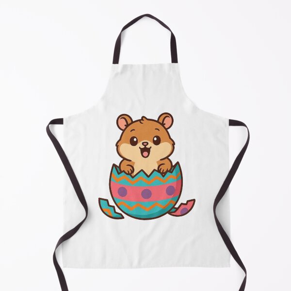 Item preview, Cute Hamster Popping Out of Easter Egg – Funny Spring Animal Character designed and sold by Confuzz1ed.