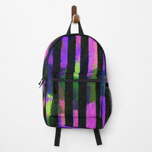 Item preview, Blacklight Glitter Stripe Pattern designed and sold by bubblegoth.