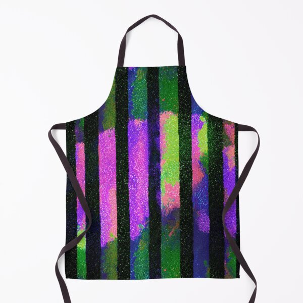 Item preview, Blacklight Glitter Stripe Pattern designed and sold by bubblegoth.