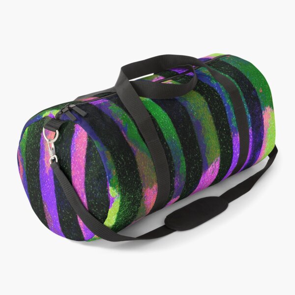 Item preview, Blacklight Glitter Stripe Pattern designed and sold by bubblegoth.