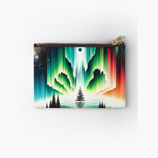 Item preview, Aurora Borealis and Eclipse, Ai Generated Art   designed and sold by ACC .