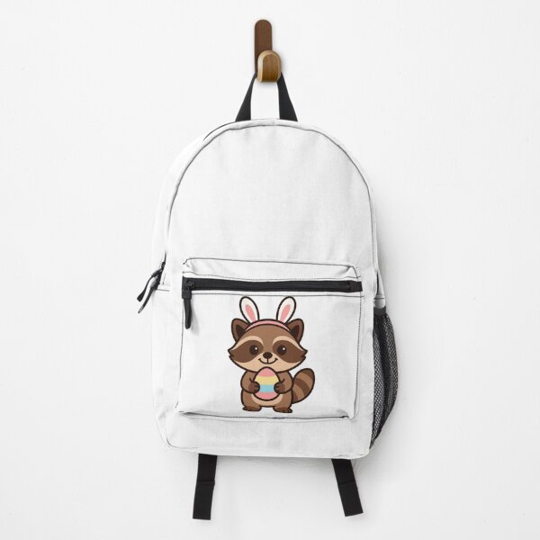Item preview, Funny Raccoon Wearing Bunny Ears – Cute Easter Animal Character designed and sold by Confuzz1ed.