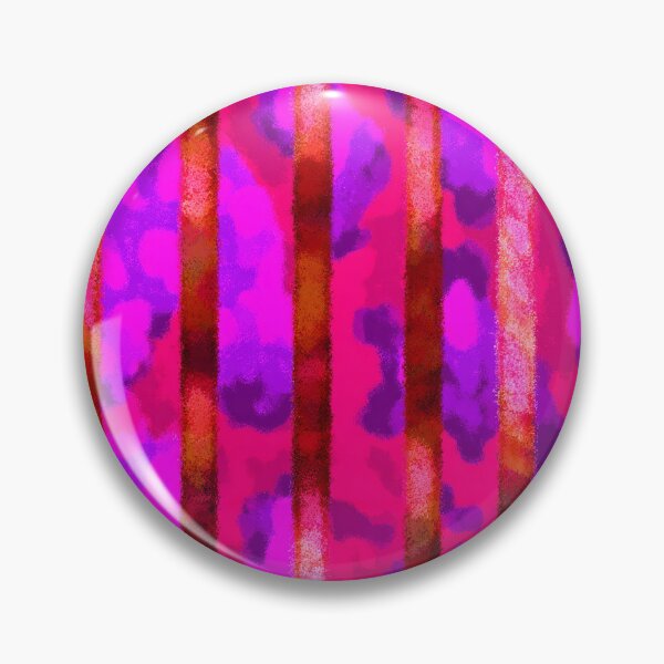 Item preview, Electric Pink Purple Stripe Pattern designed and sold by bubblegoth.