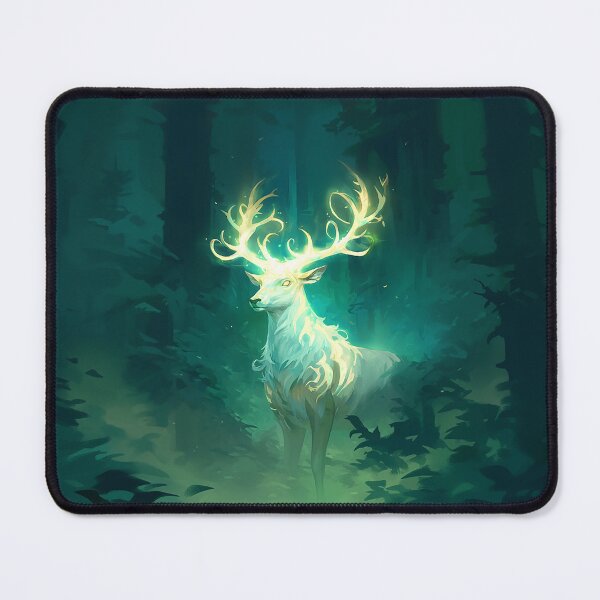 Item preview, Mystical Forest Guardian With Glowing Antlers designed and sold by Christian Weiss.