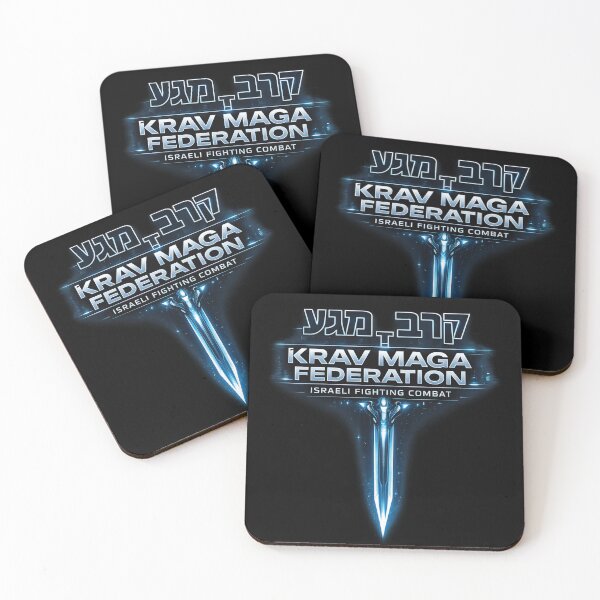 Item preview, Futuristic Krav Maga Sword Logo – Cyberpunk Israeli Combat Federation Design designed and sold by 486DesignCo.
