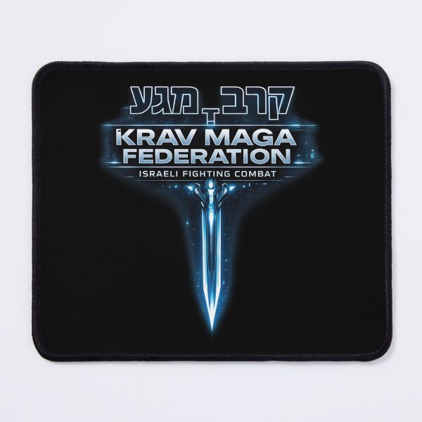 Item preview, Futuristic Krav Maga Sword Logo – Cyberpunk Israeli Combat Federation Design designed and sold by 486DesignCo.