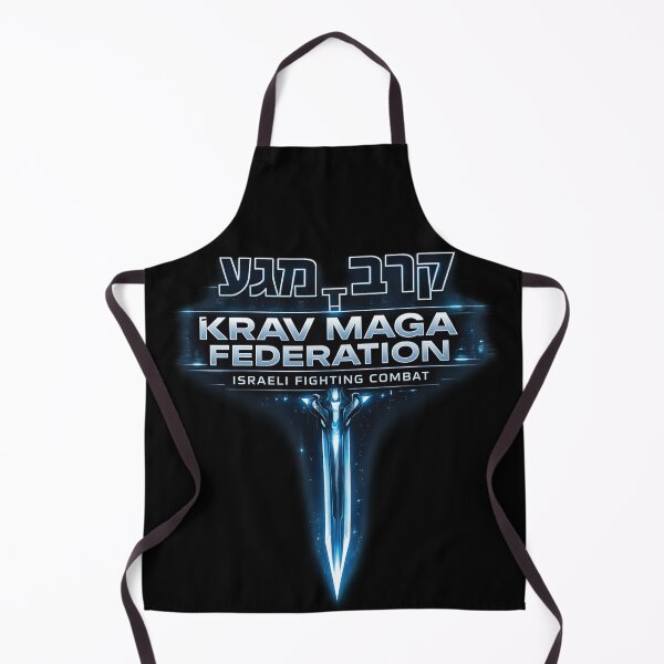 Item preview, Futuristic Krav Maga Sword Logo – Cyberpunk Israeli Combat Federation Design designed and sold by 486DesignCo.