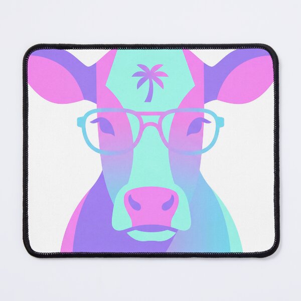 Item preview, Vaporwave Cow Pastel Neon designed and sold by storethirteen.