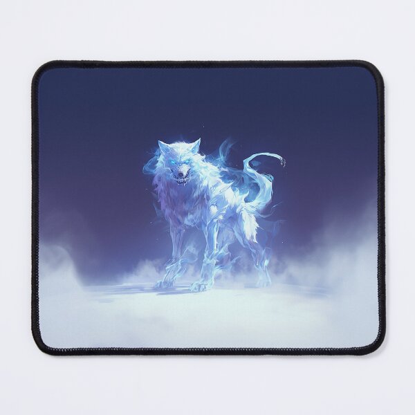 Item preview, Frost Spirit Wolf In Icy Mist designed and sold by Christian Weiss.