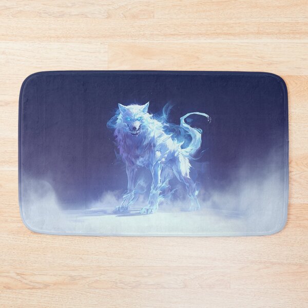 Item preview, Frost Spirit Wolf In Icy Mist designed and sold by Christian Weiss.