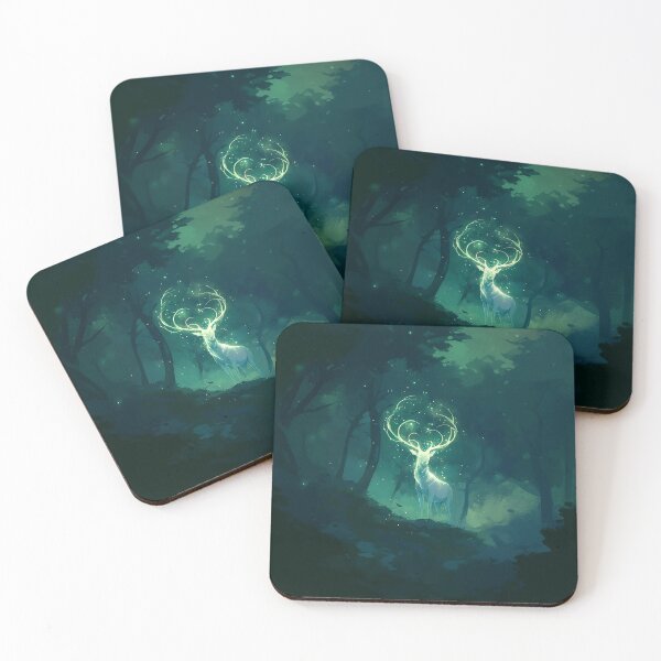 Item preview, Glowing Forest Spirit Stag Guardian designed and sold by Christian Weiss.