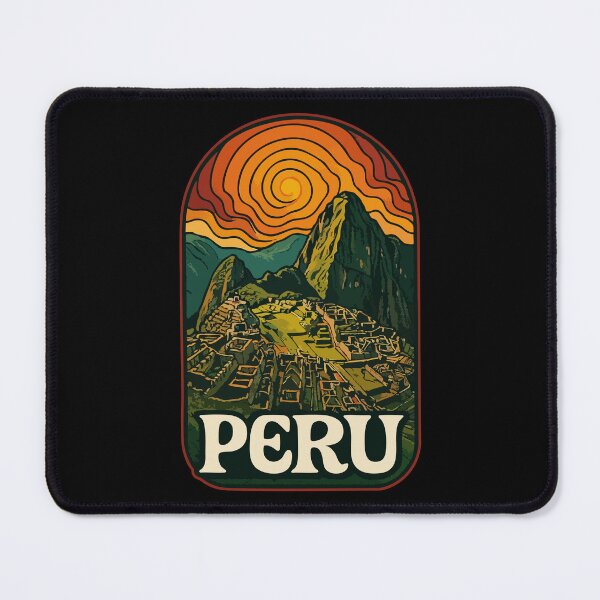 Item preview, Peru Retro Trippy Art Travel designed and sold by TomFrontierArt.
