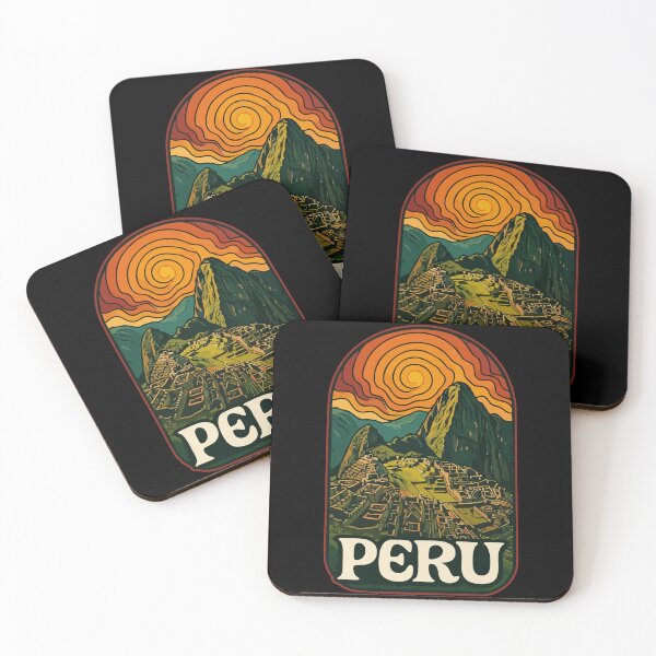 Item preview, Peru Retro Trippy Art Travel designed and sold by TomFrontierArt.