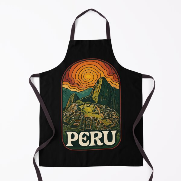 Item preview, Peru Retro Trippy Art Travel designed and sold by TomFrontierArt.