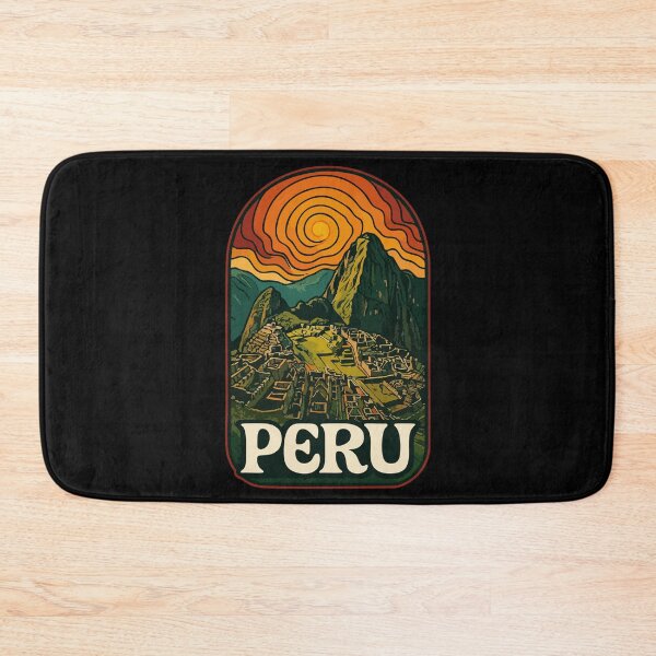 Item preview, Peru Retro Trippy Art Travel designed and sold by TomFrontierArt.