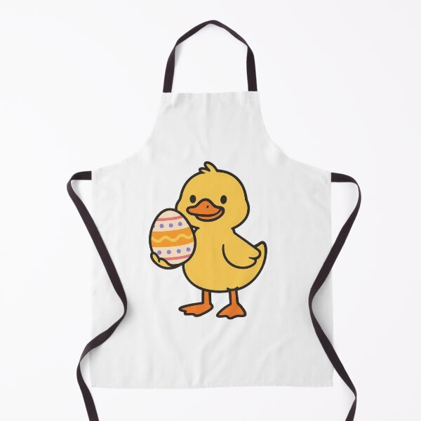 Item preview, Cute Duck Holding Decorated Easter Egg – Fun Spring Animal Illustration designed and sold by Confuzz1ed.
