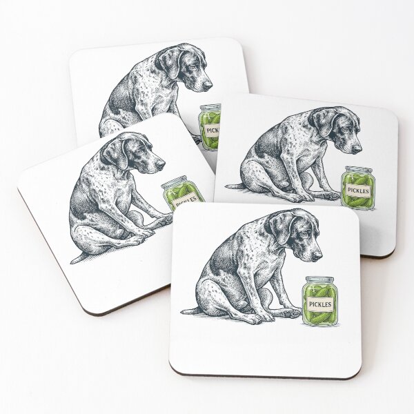 Item preview, Vinatge German Shorthaired Pointer Pickles Meme Dog Lover designed and sold by DoodleTortle.