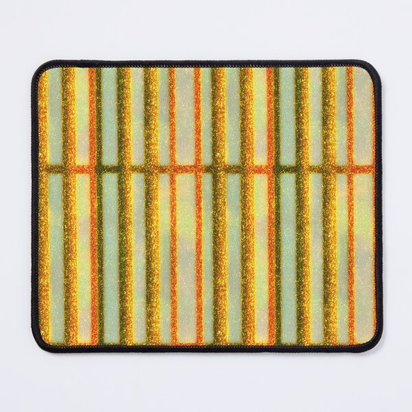 Item preview, Gold Glitter Windowpane Grid designed and sold by bubblegoth.