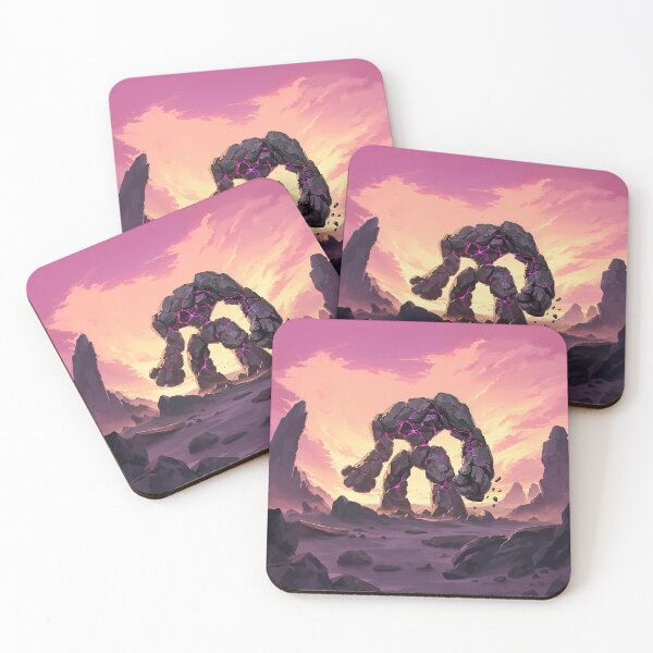 Item preview, Ancient Stone Golem Awakens At Sunset designed and sold by Christian Weiss.