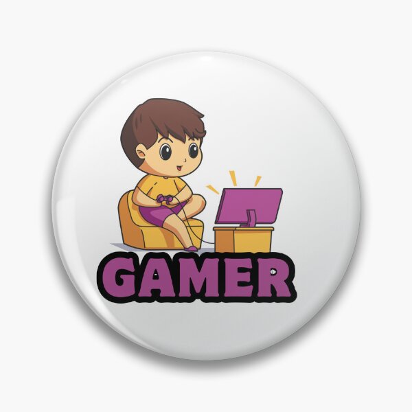 Item preview, Cute Pro Boy Gamer - Gaming Set up  designed and sold by Rasheedaholik.