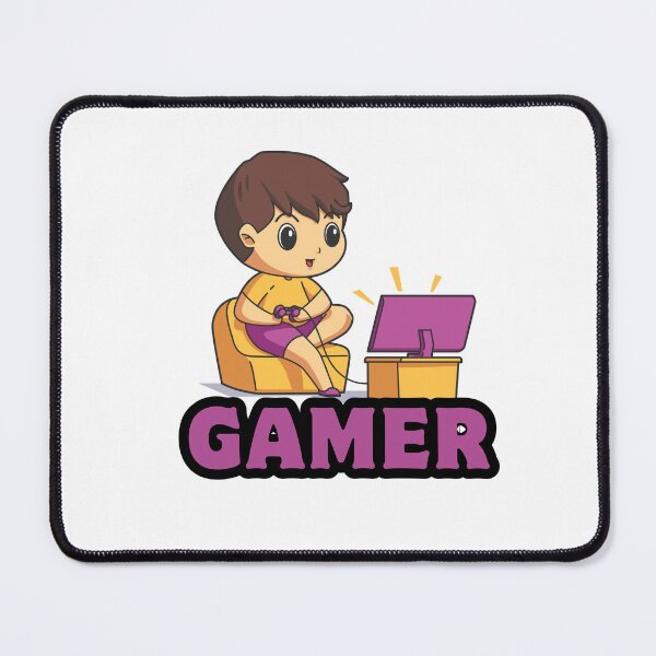 Item preview, Cute Pro Boy Gamer - Gaming Set up  designed and sold by Rasheedaholik.