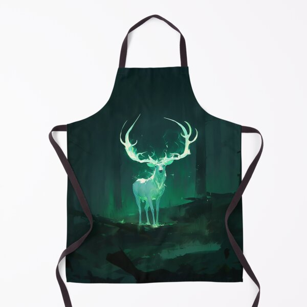 Item preview, Luminous Spirit Deer In Mystic Woods designed and sold by Christian Weiss.