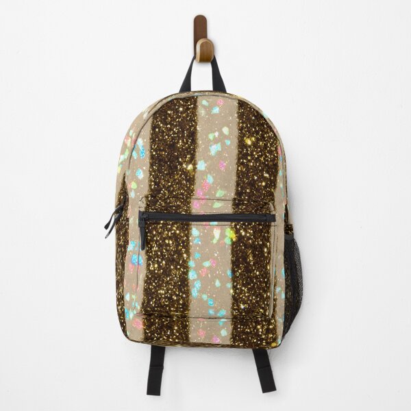 Artikelvorschau, Goldglitzerndes holografisches Streifenmuster entworfen und verkauft von bubblegoth.