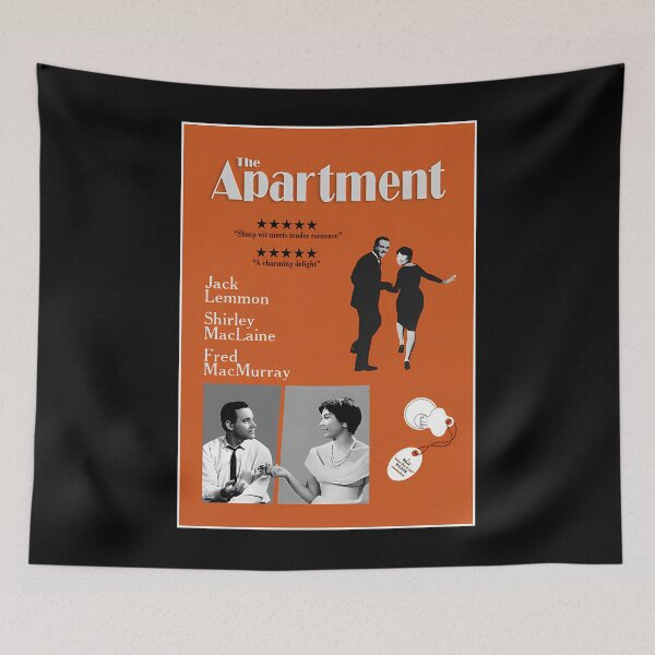 Item preview, Orange The Apartment Movie Poster designed and sold by ZyadAlnaim.