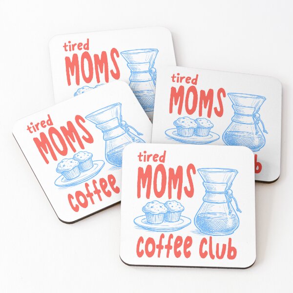 Item preview, Retro Tired Mom Coffee Club Women Mom Life Mothers Day designed and sold by Colorfulman.