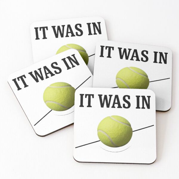 Item preview, Slogan Tennis Lover It Was In , Tennis Coach Gift, Sport Humor Graphic Tee designed and sold by Inkvado.
