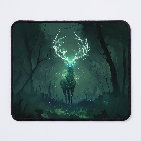 Item preview, Radiant Antler Spirit In Dark Forest designed and sold by Christian Weiss.