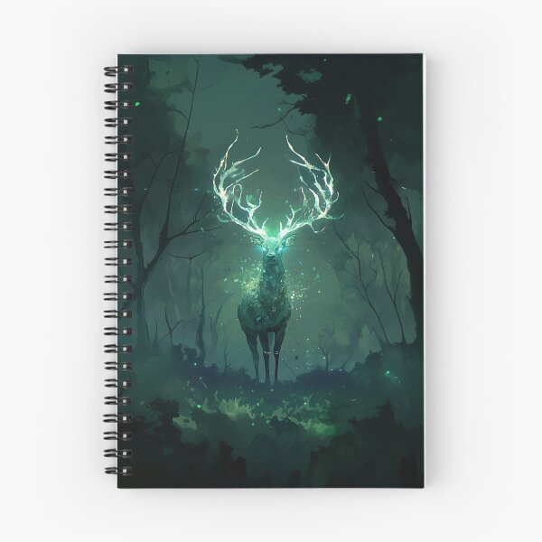 Item preview, Radiant Antler Spirit In Dark Forest designed and sold by Christian Weiss.